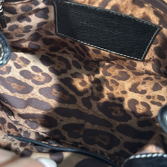 Dolce & Gabbana Leather Miss Silky Shoulder Bag - Picture 11 of 12